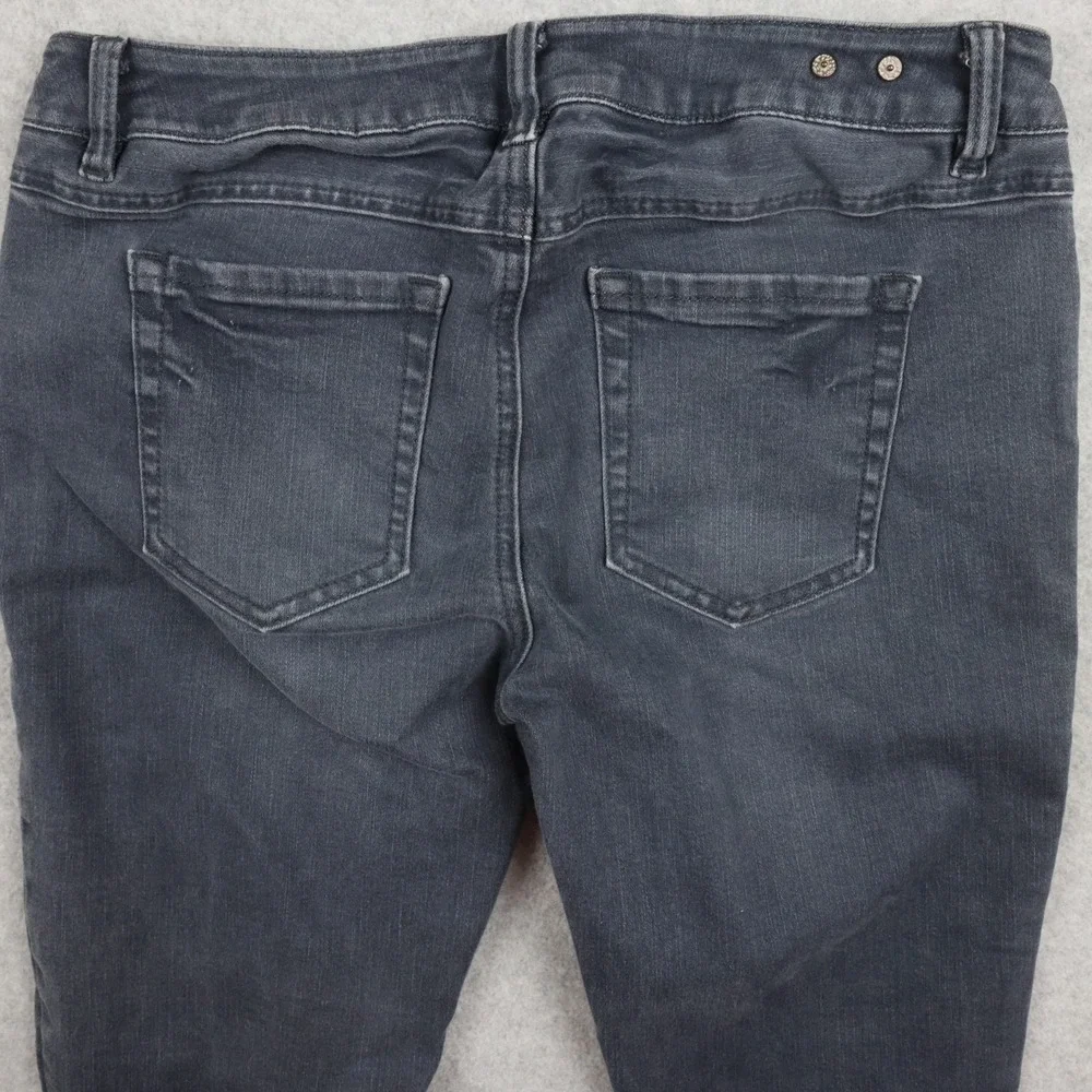 Cabi Jeans Womens 4 Slim Boyfriend Stretch Flex 5-Pocket Denim Blue‎